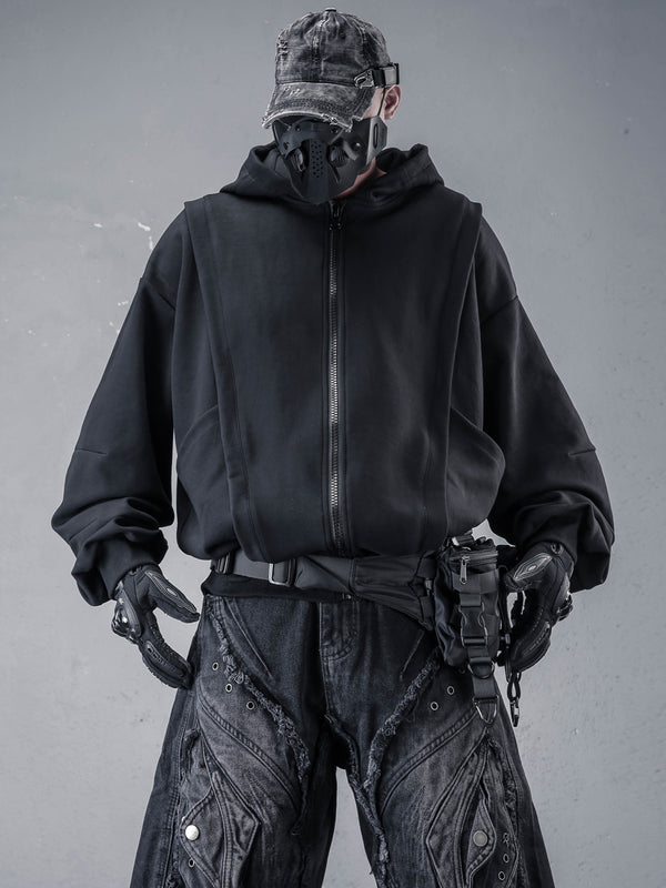 The Obsidian Layering Zip-Up