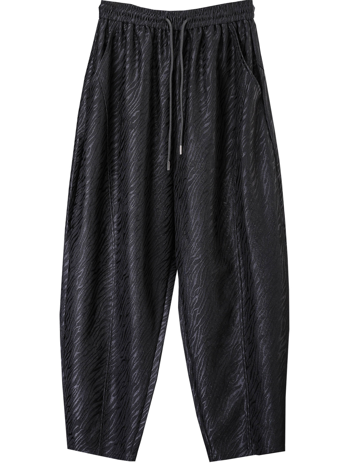 Men's Avant-Garde Black Darkwear Harem Pants