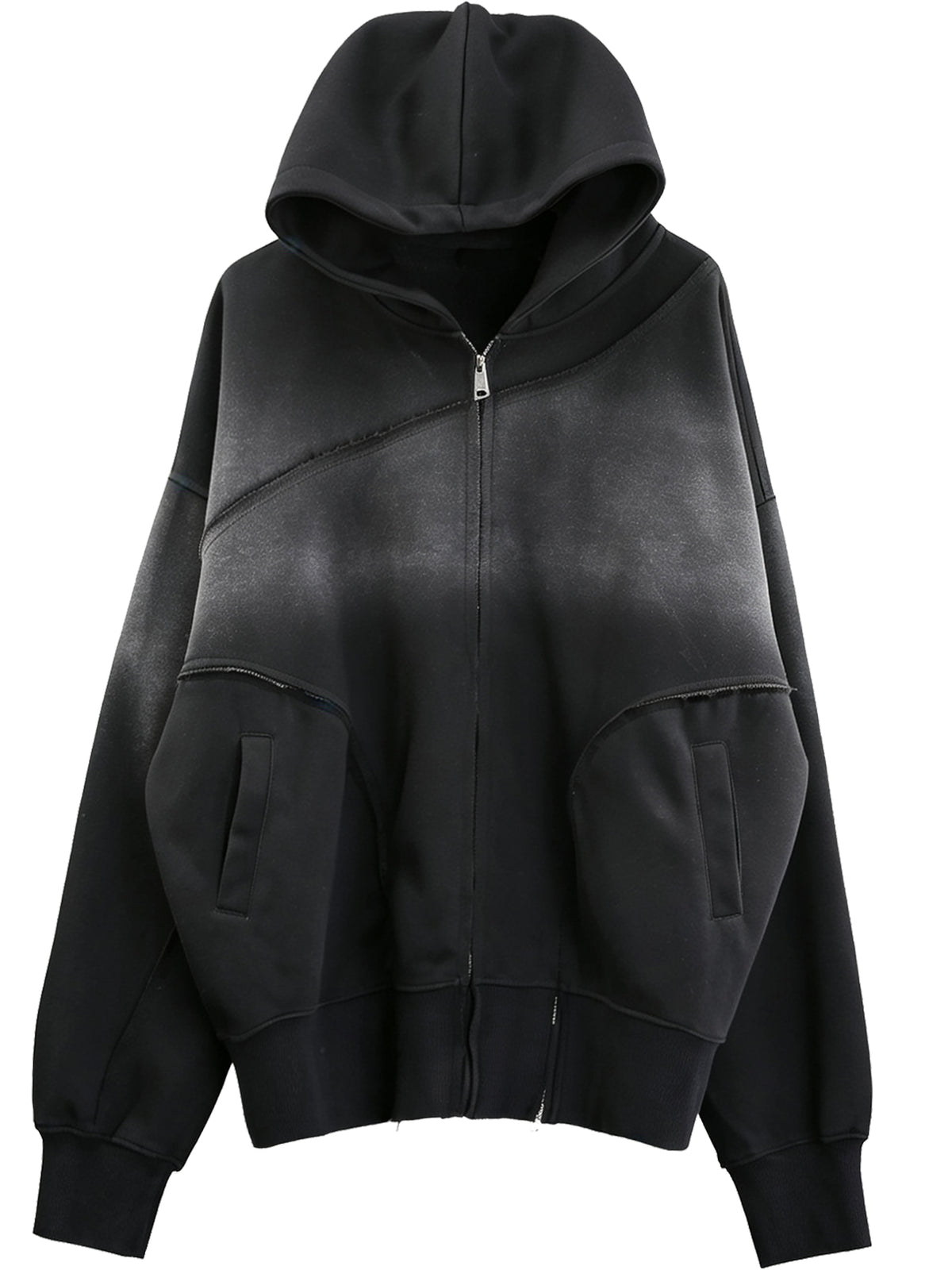 Classic American Retro Zip Hoodie