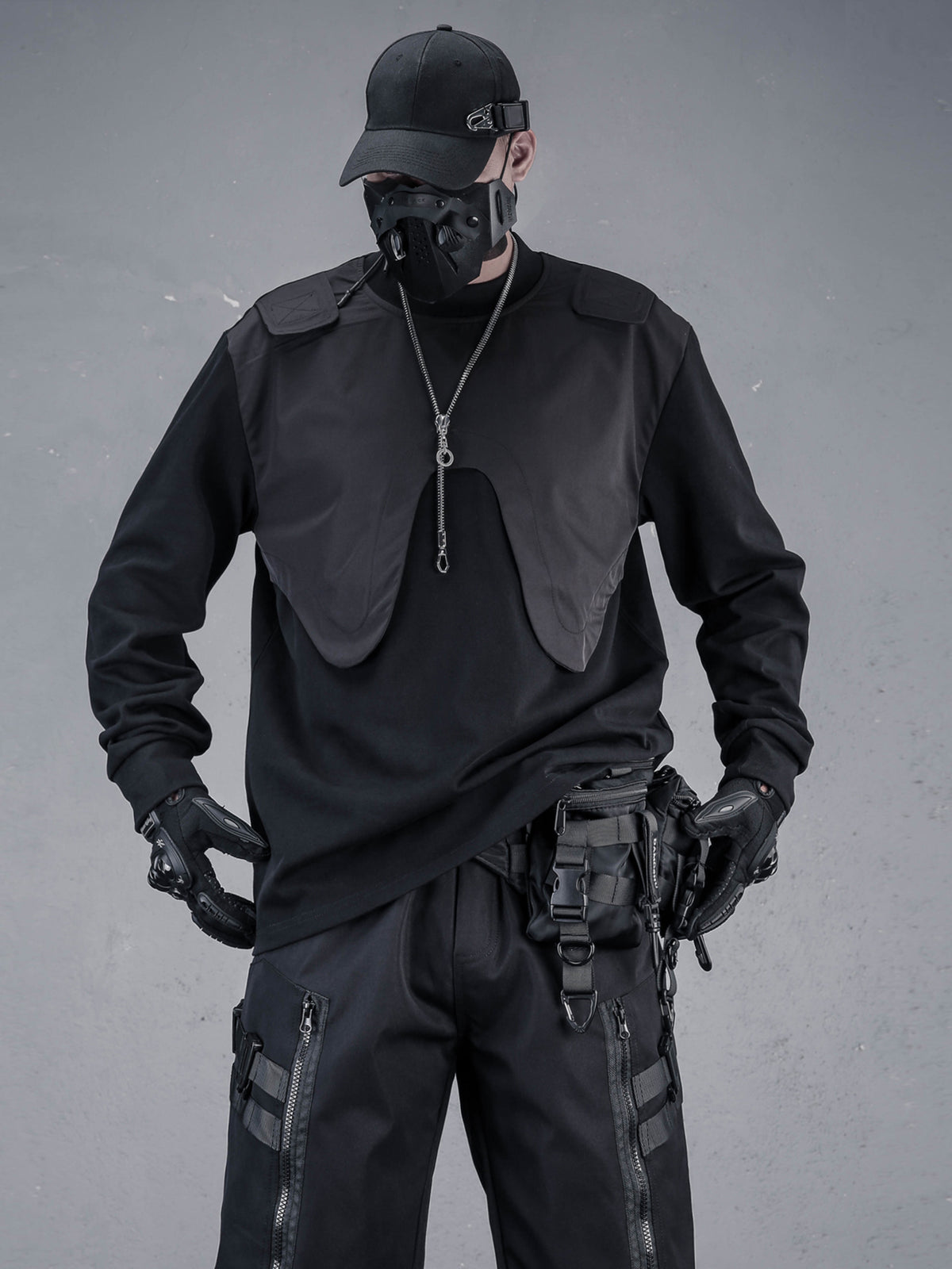 The Deconstructed Paneled Hybrid Pullover