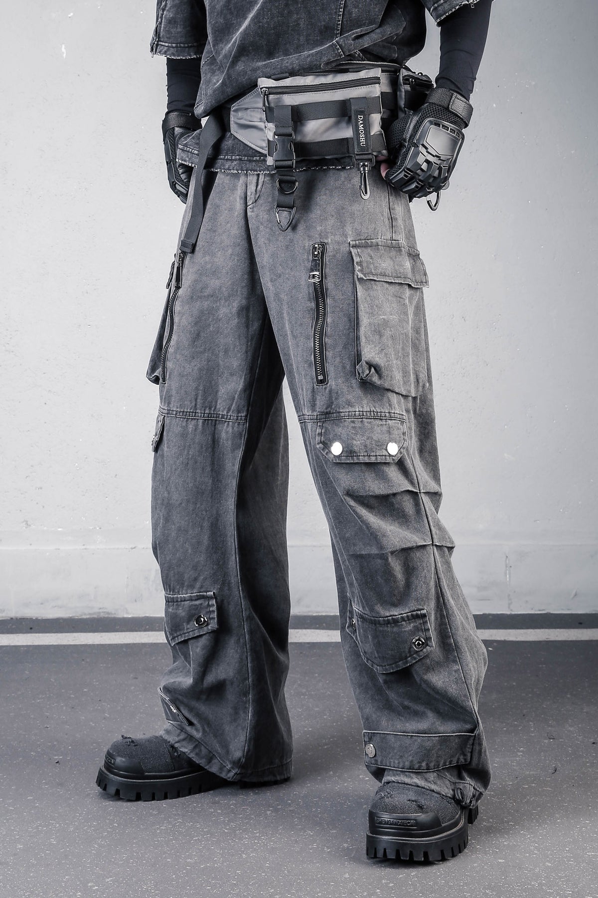 The Vintage Wash 3D Cargo Denim