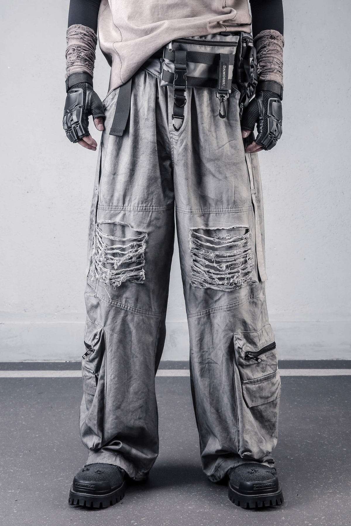 The Destroyed Vintage Wash Denim
