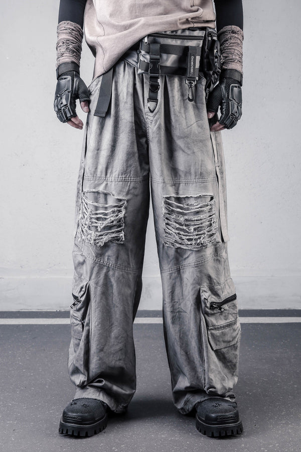 The Destroyed Vintage Wash Denim