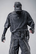 Washed Distressed Dark Tee