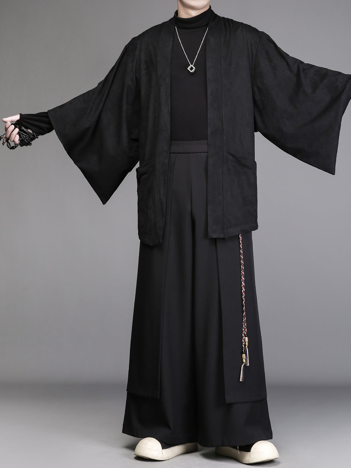 Urban Zen Darkwear Mandarin Collar Jacket
