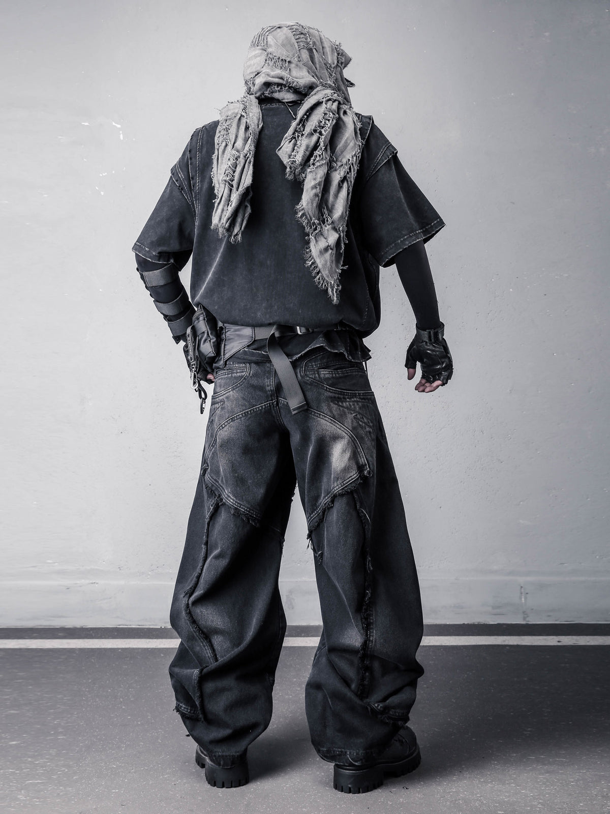 Dark Washed Workwear Tee