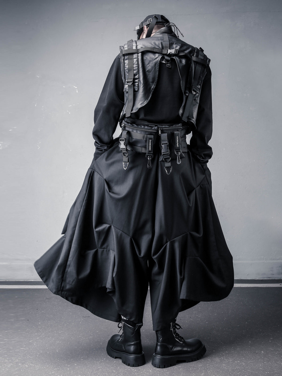 Yamamoto Hakama Wide-Leg Trousers