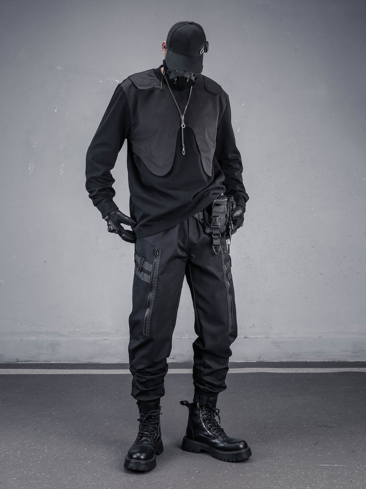 The Deconstructed Paneled Hybrid Pullover