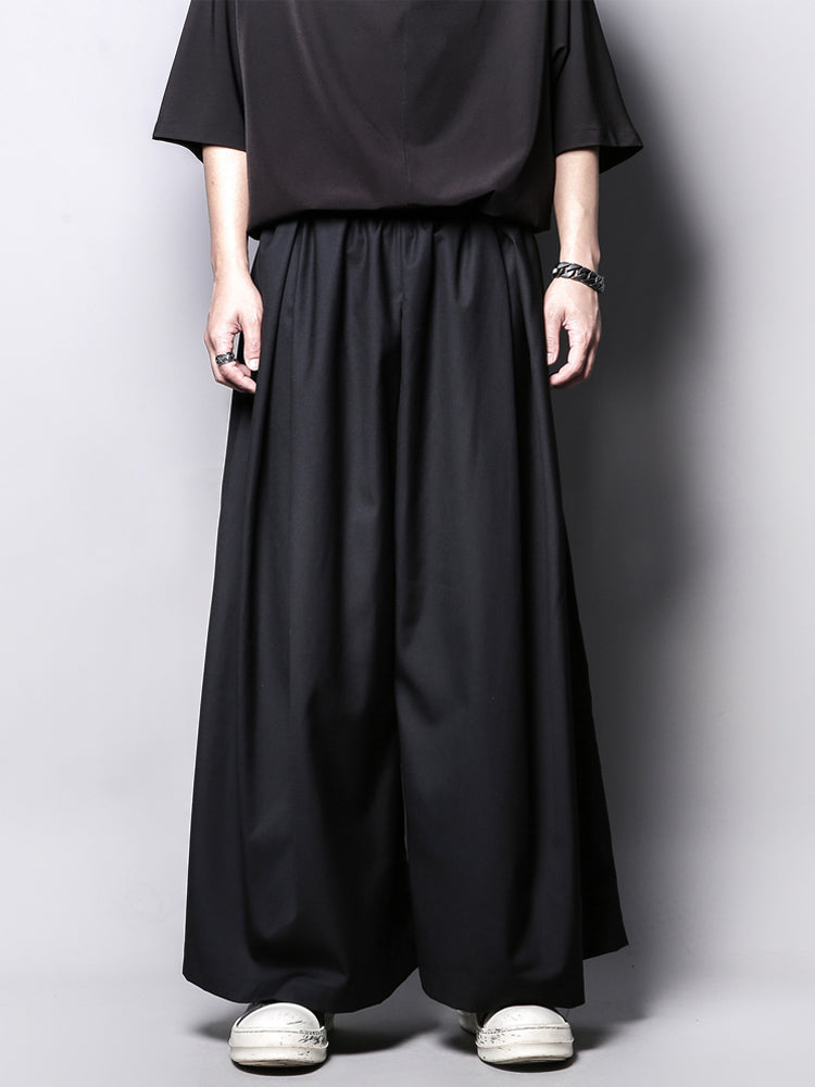Yamamoto Pleated Drape Culotte Trousers