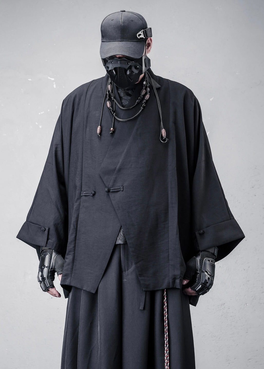 New-Chinese Taoist-Robe Cape Coat