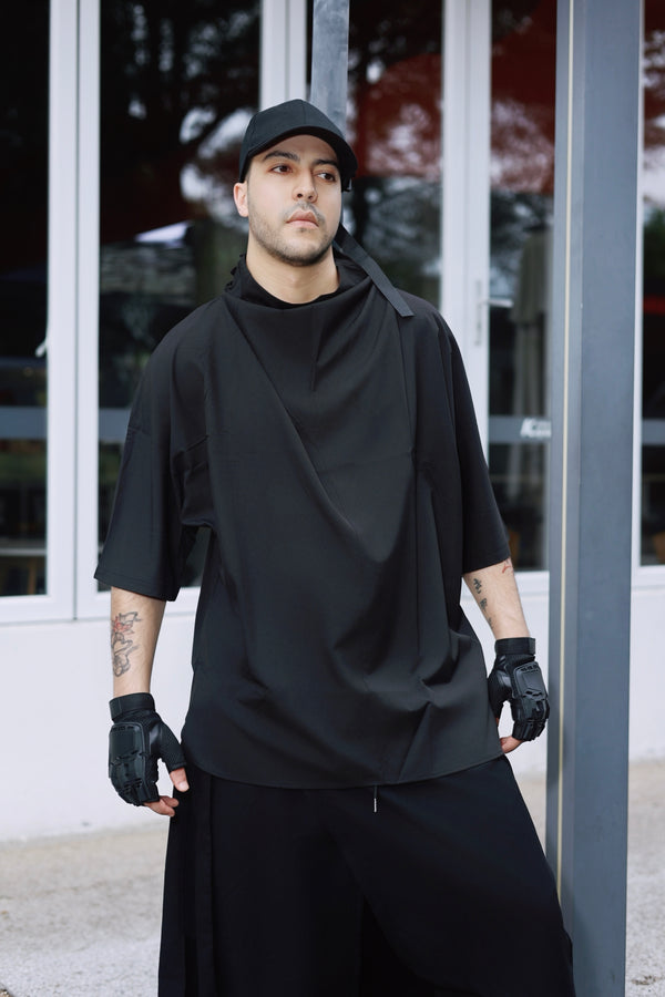 The Avant-Garde High-Neck Top