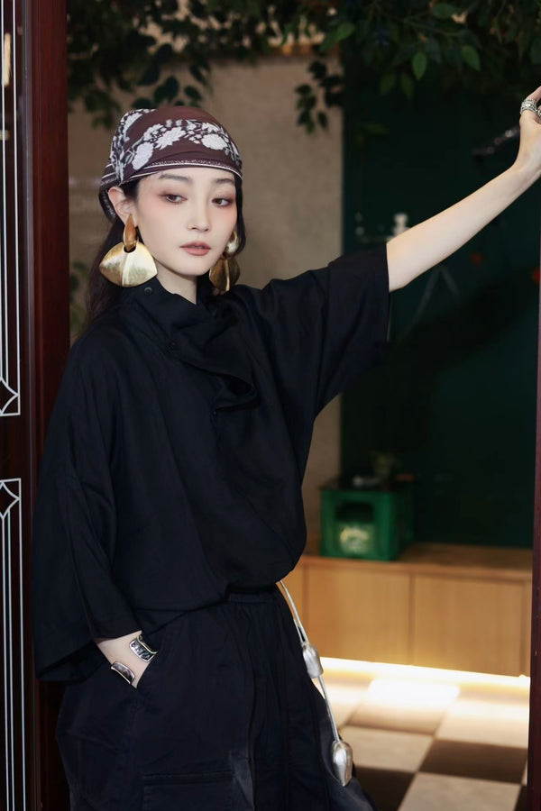 The Architectural Irregular Button-Up