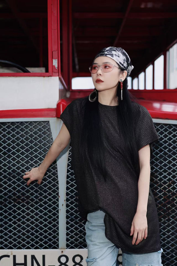 The Cyber-Reflective Muscle Tee