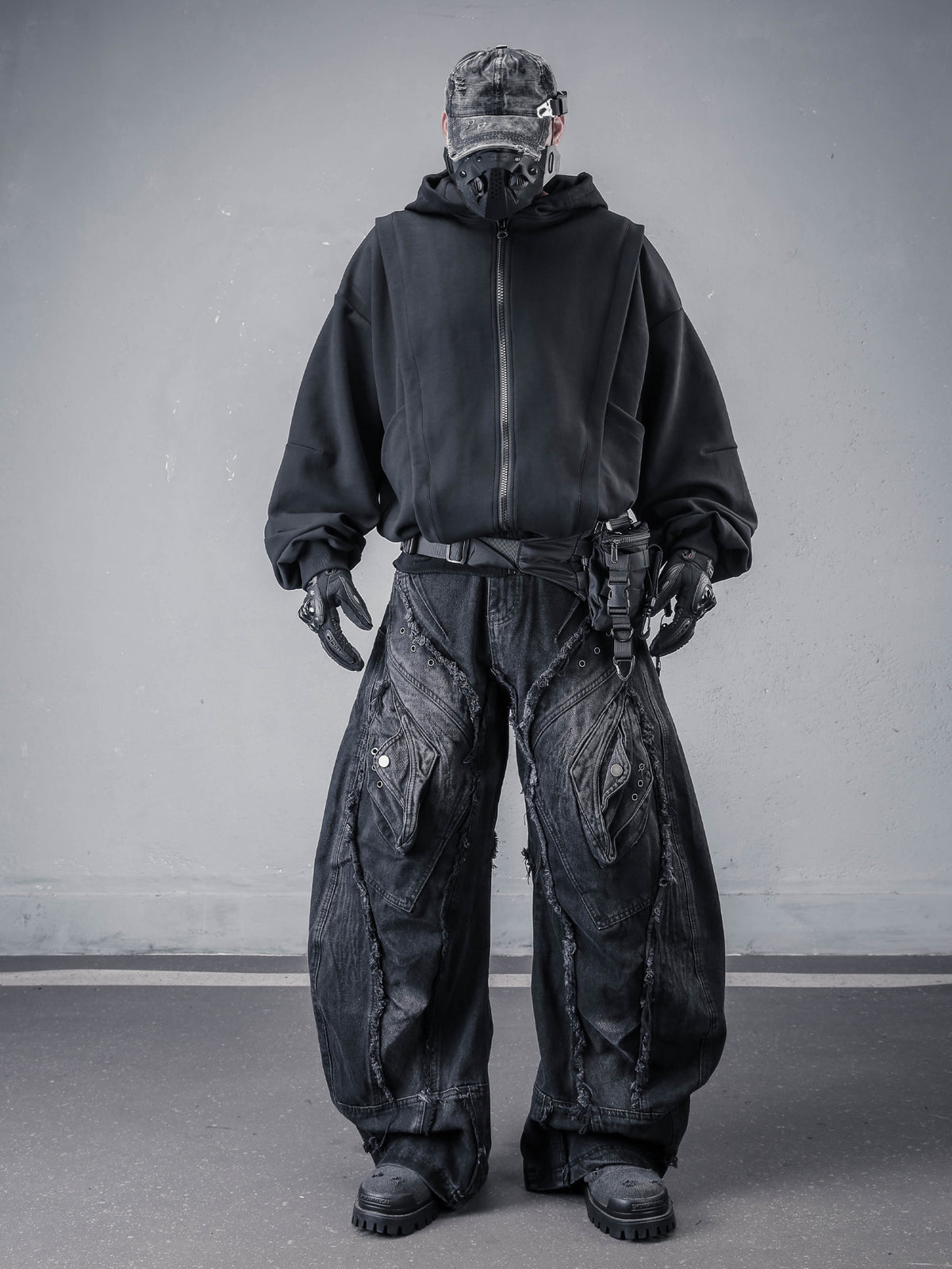 The Obsidian Layering Zip-Up