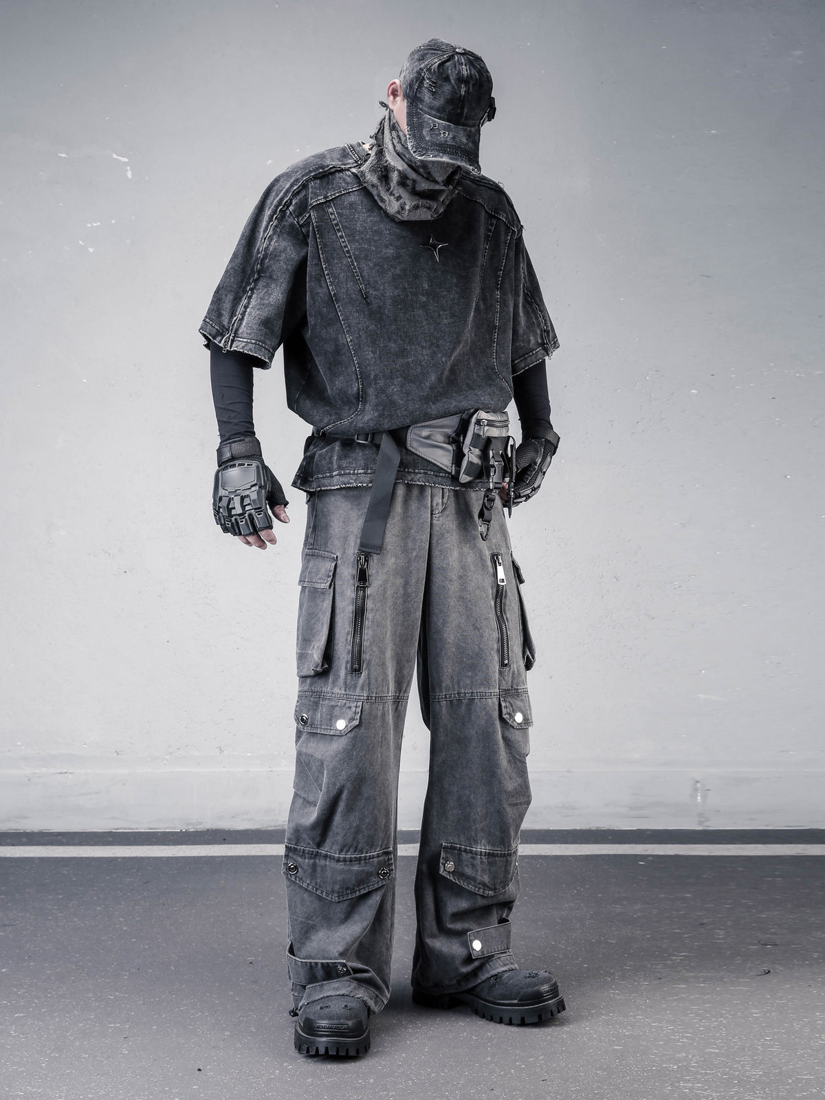The Vintage Wash 3D Cargo Denim