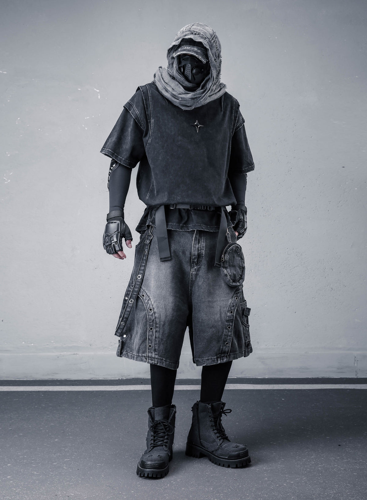The Vintage Wash 3D Cargo Jorts