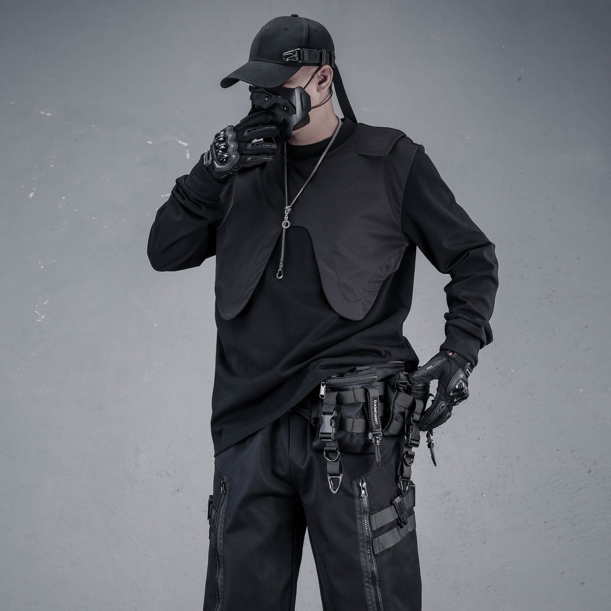 The Deconstructed Paneled Hybrid Pullover