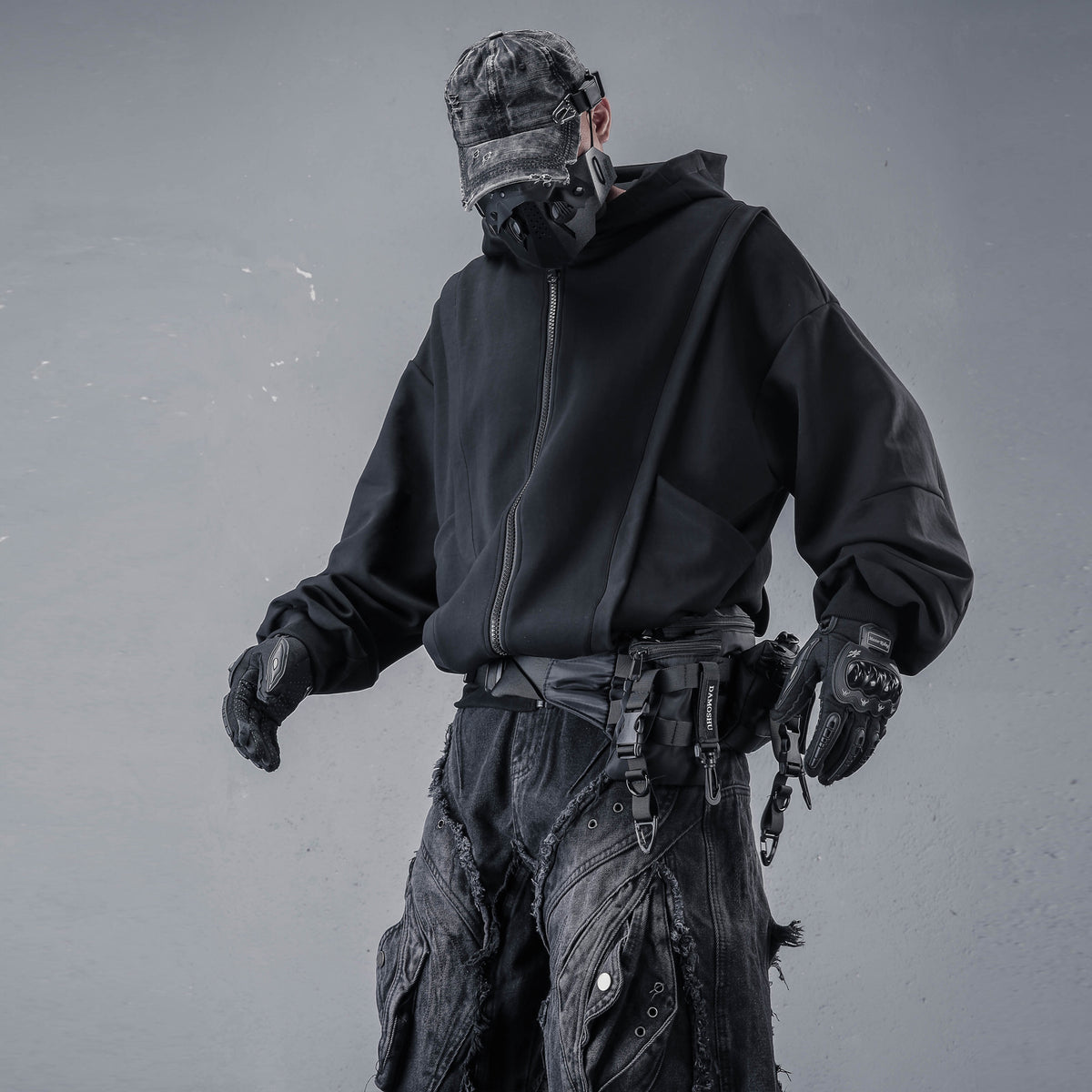 The Obsidian Layering Zip-Up