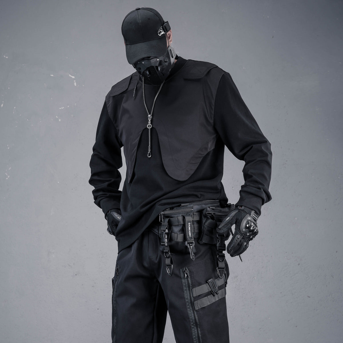 The Deconstructed Paneled Hybrid Pullover
