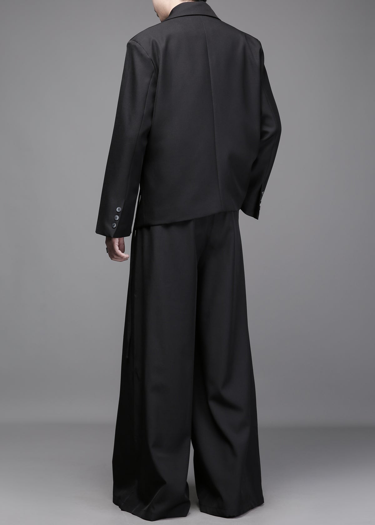 Asymmetric Cut Casual Coat