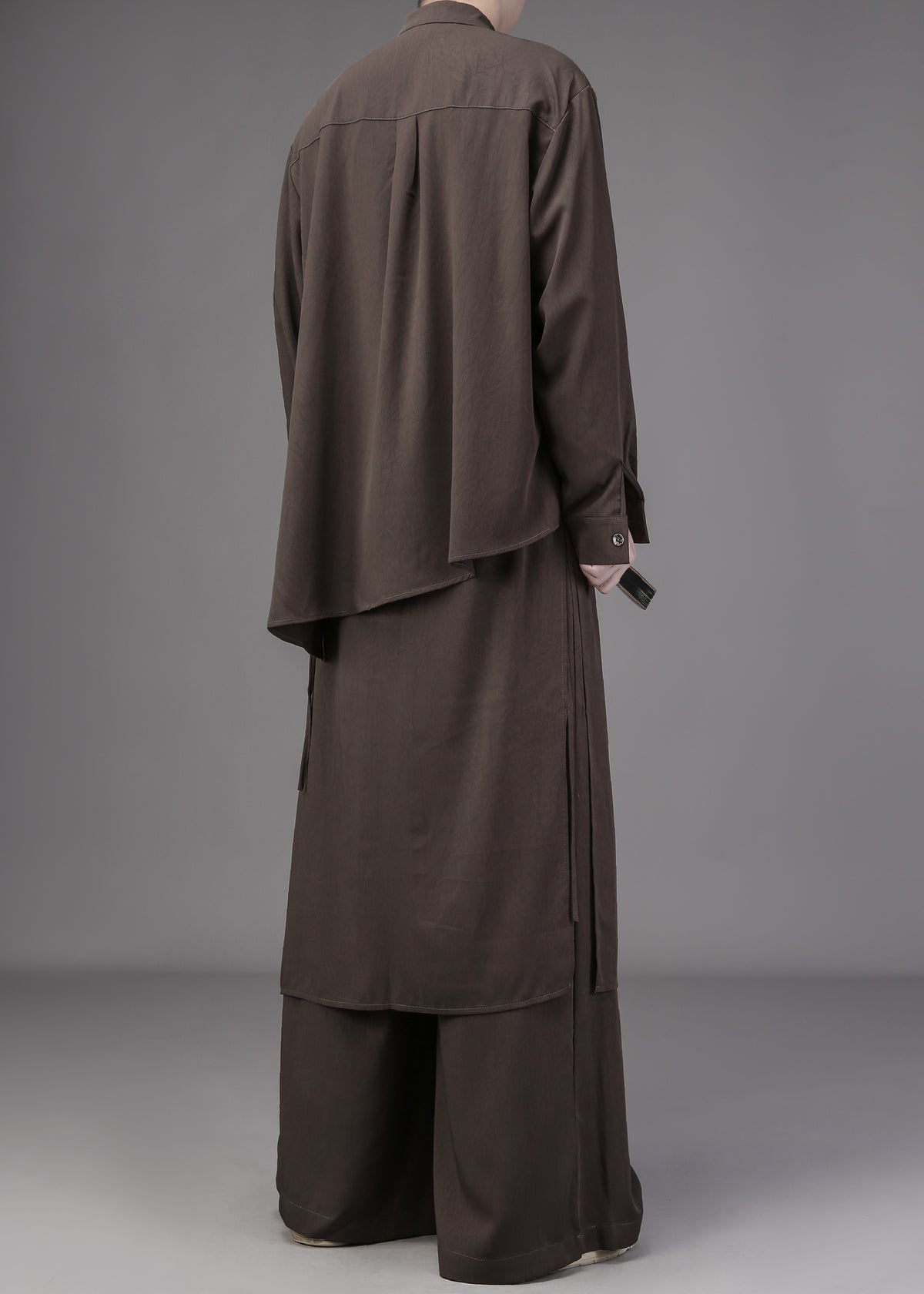 Shirt dress pants set