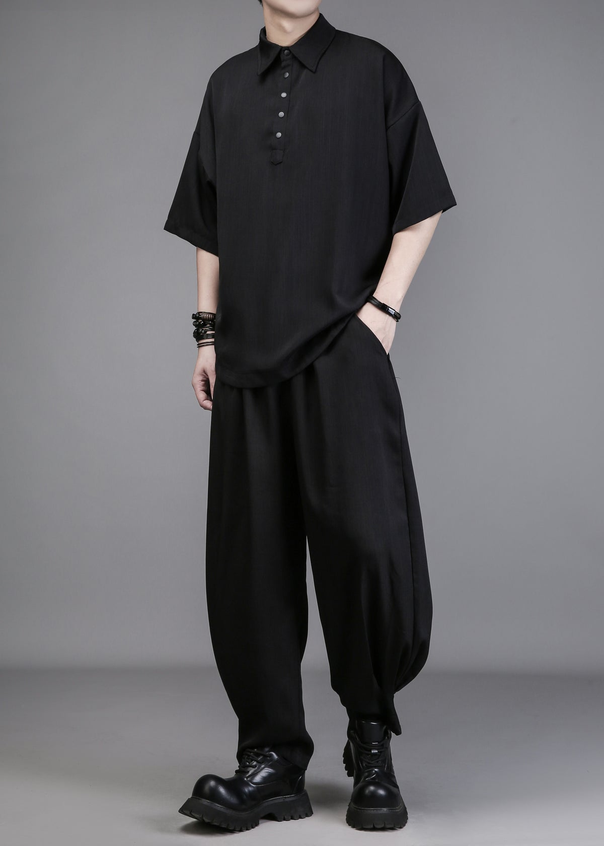 Oversized Drop-Shoulder Tee