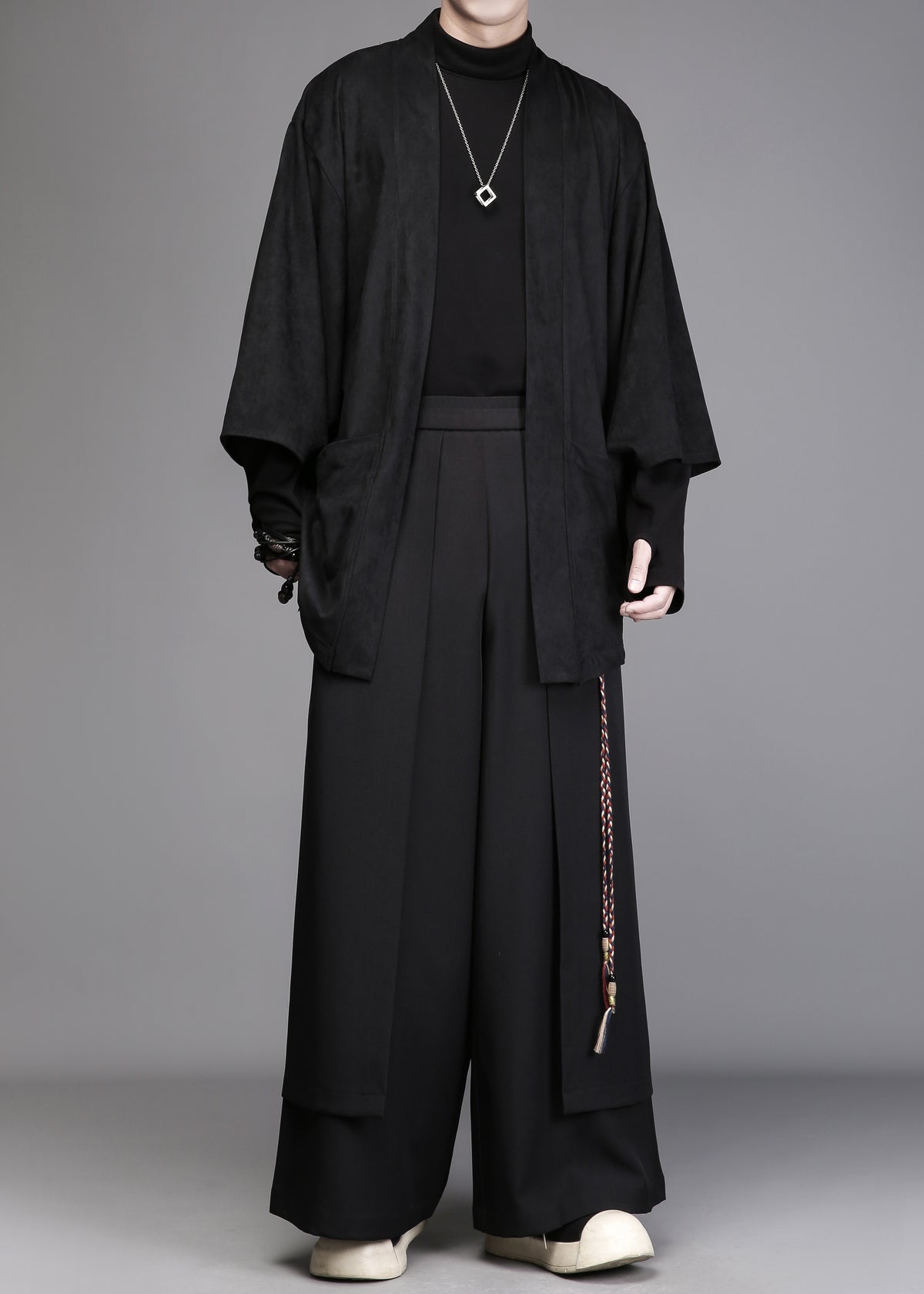 Urban Zen Darkwear Mandarin Collar Jacket