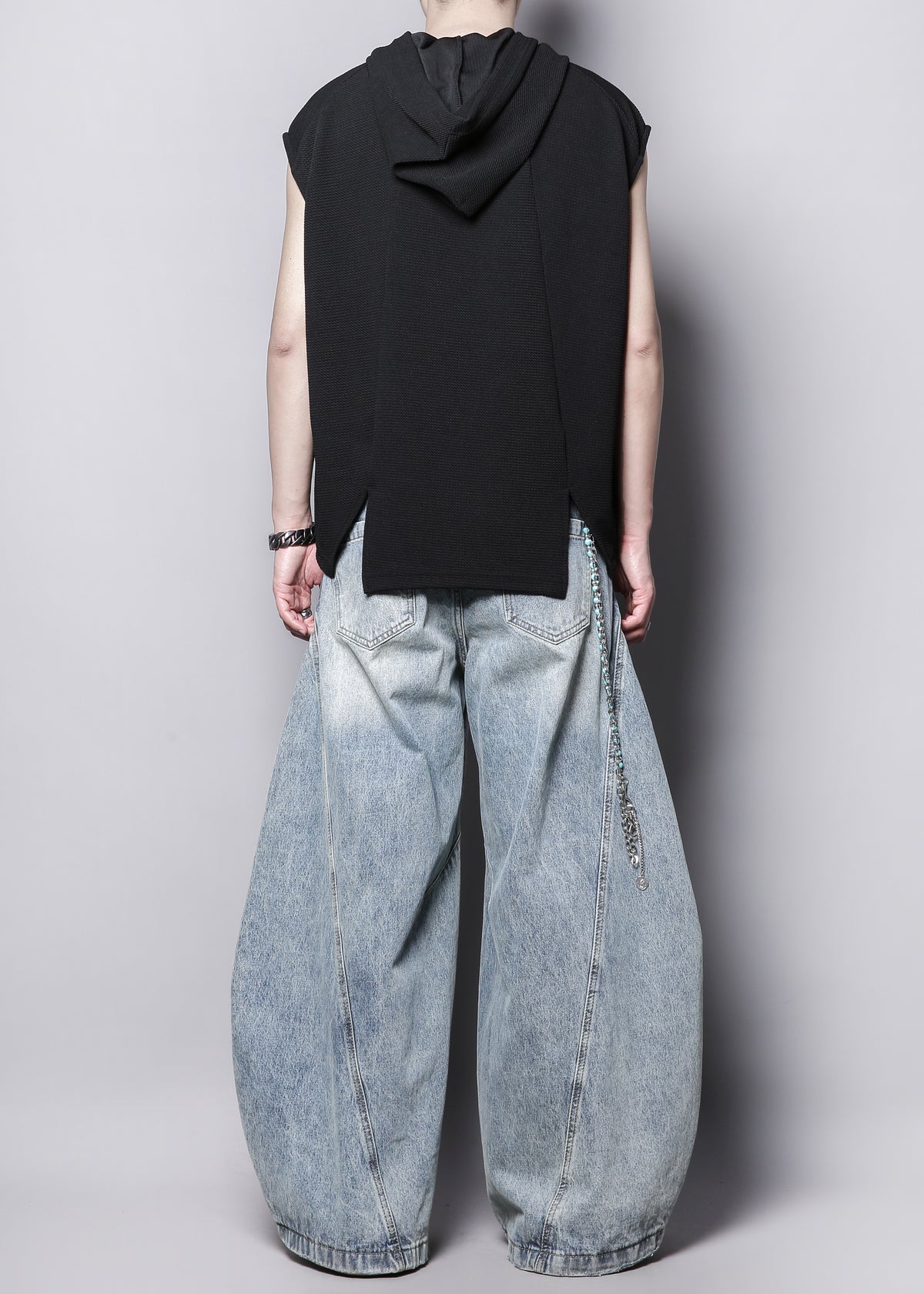 Hooded Sleeveless Tank Vest