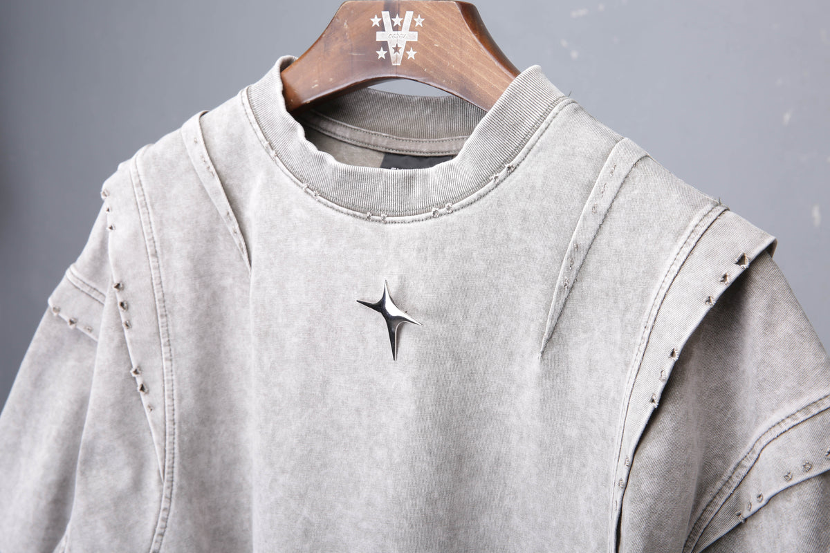 Dark Washed Workwear Tee