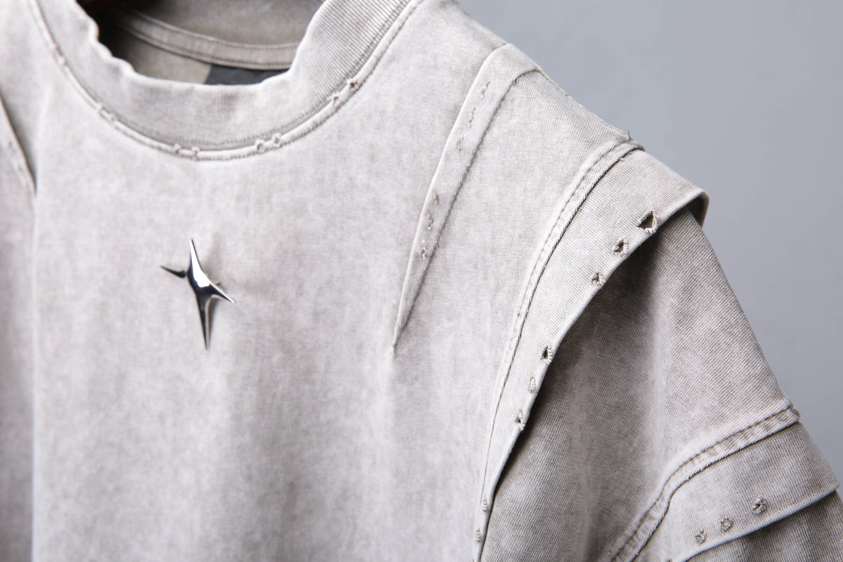 Dark Washed Workwear Tee