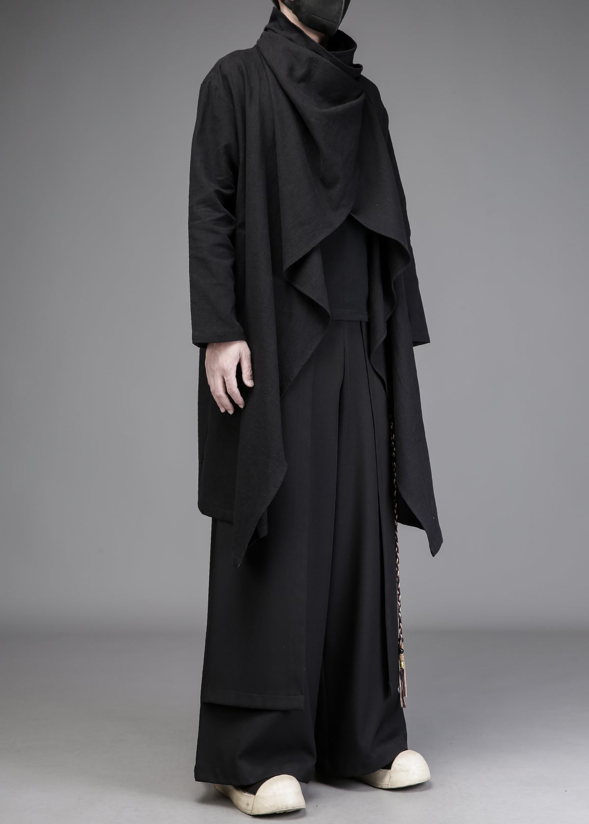 The Shadow Drape Duster Coat