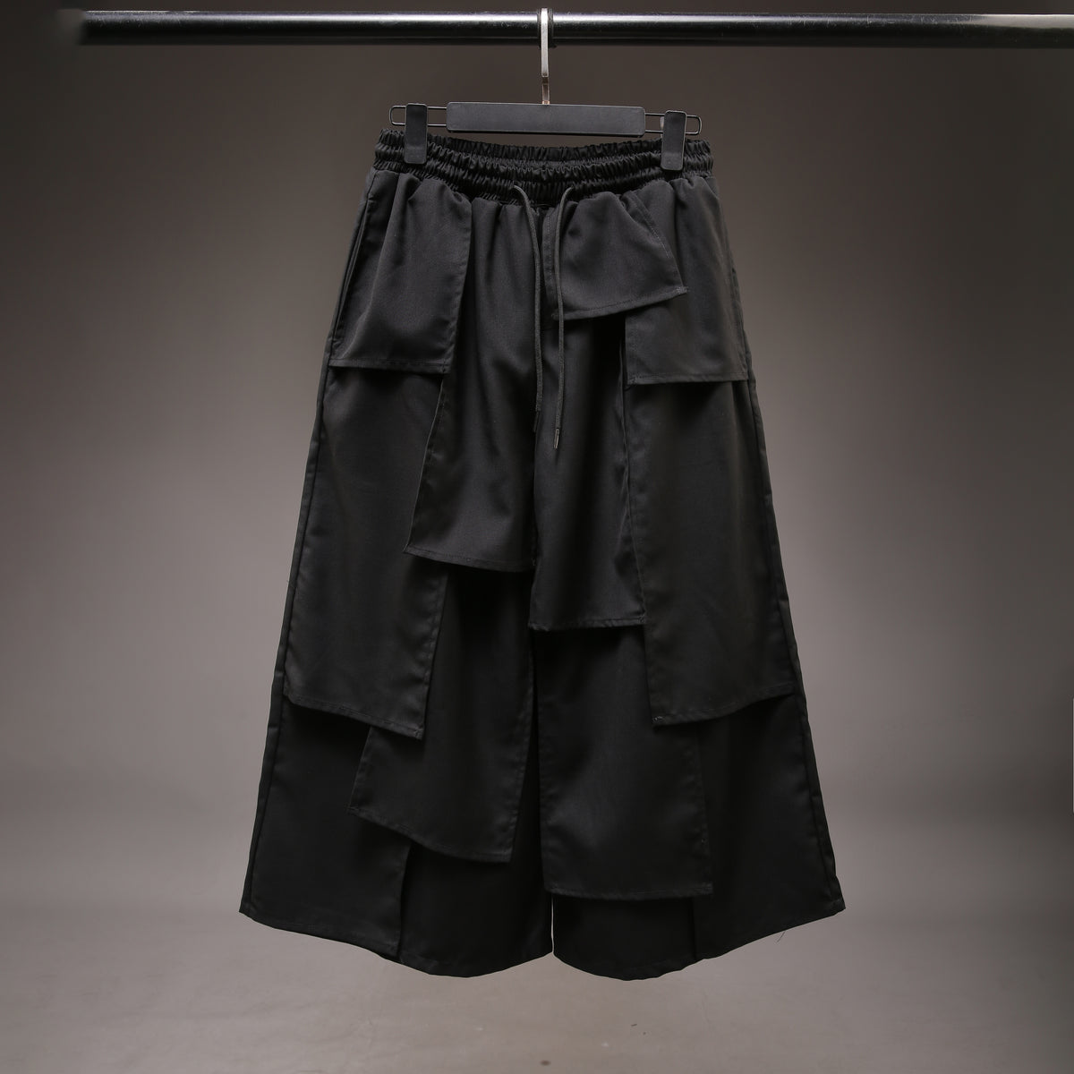 Yamamoto Asymmetric Layered Culotte Trousers