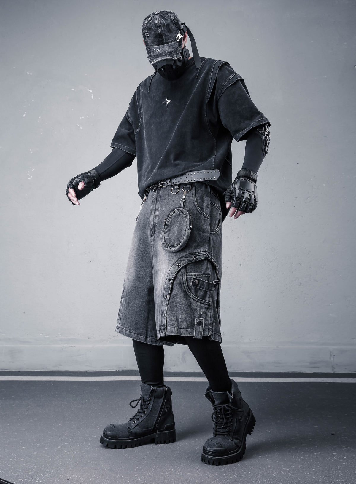 The Vintage Wash 3D Cargo Jorts