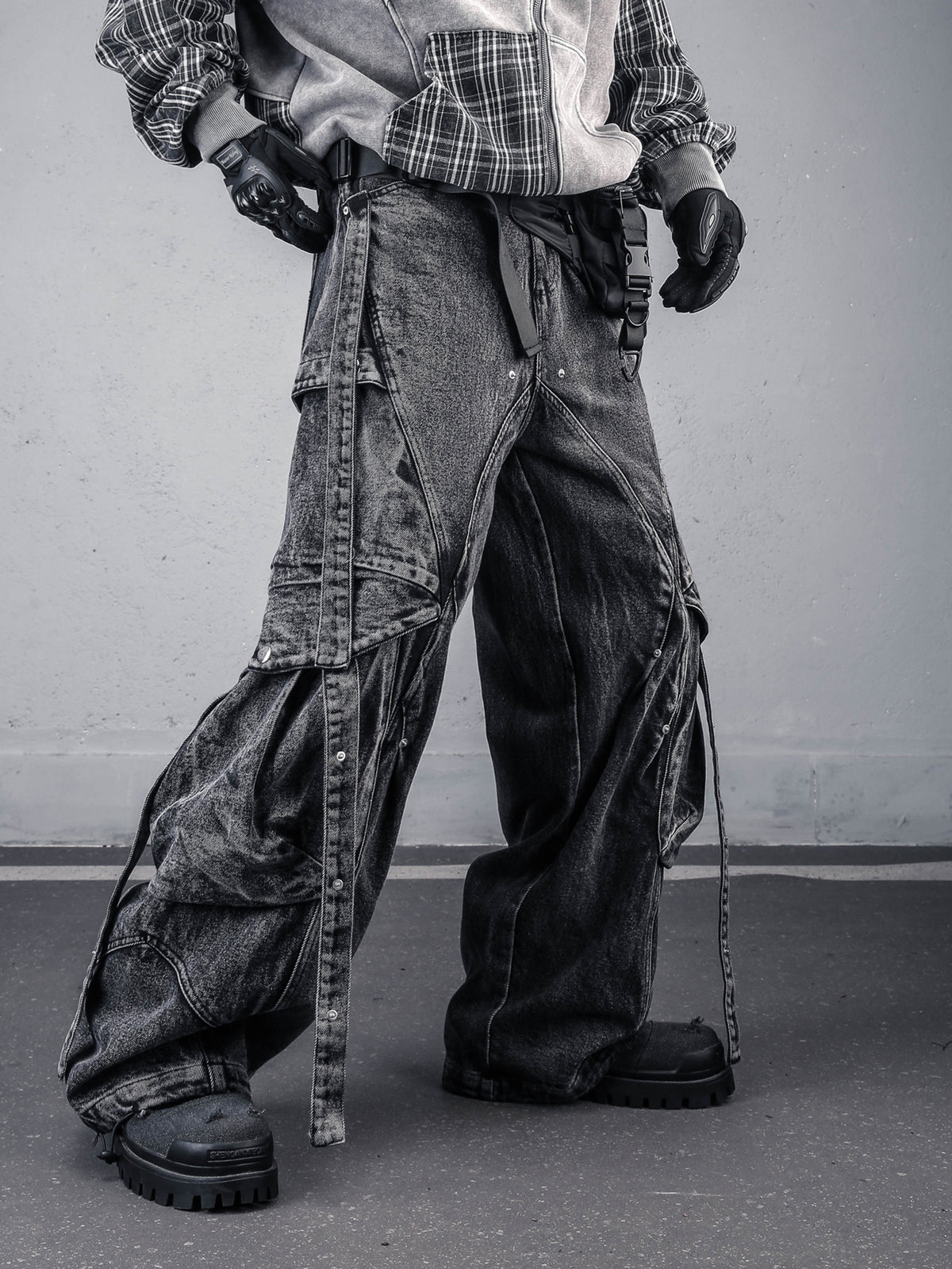 The Wasteland Strapped Denim