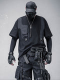 Techwear Multi-Pocket Tee, Panel Construction