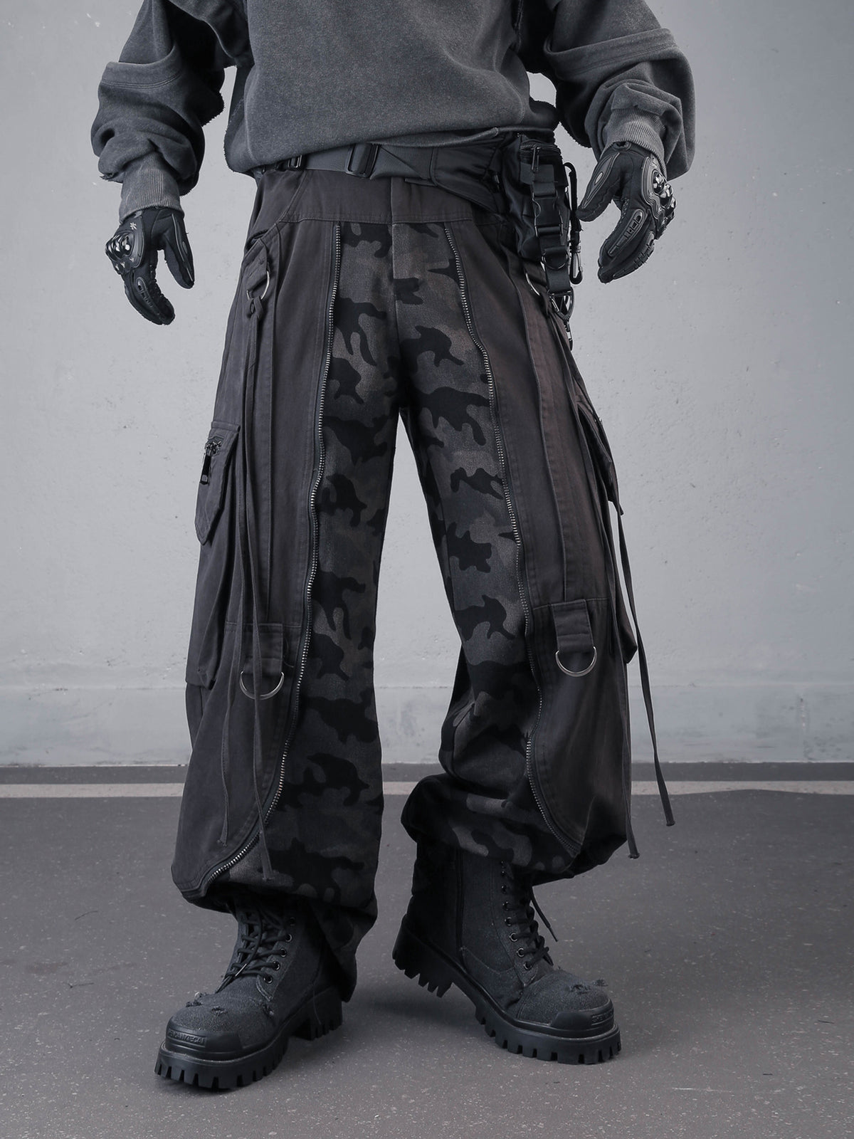 The Anarchy Camo Baggy Trouser