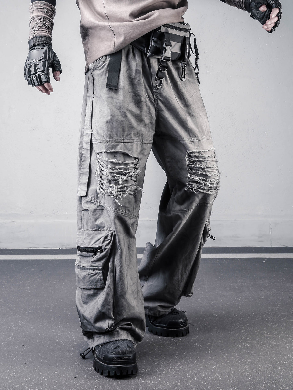 The Destroyed Vintage Wash Denim