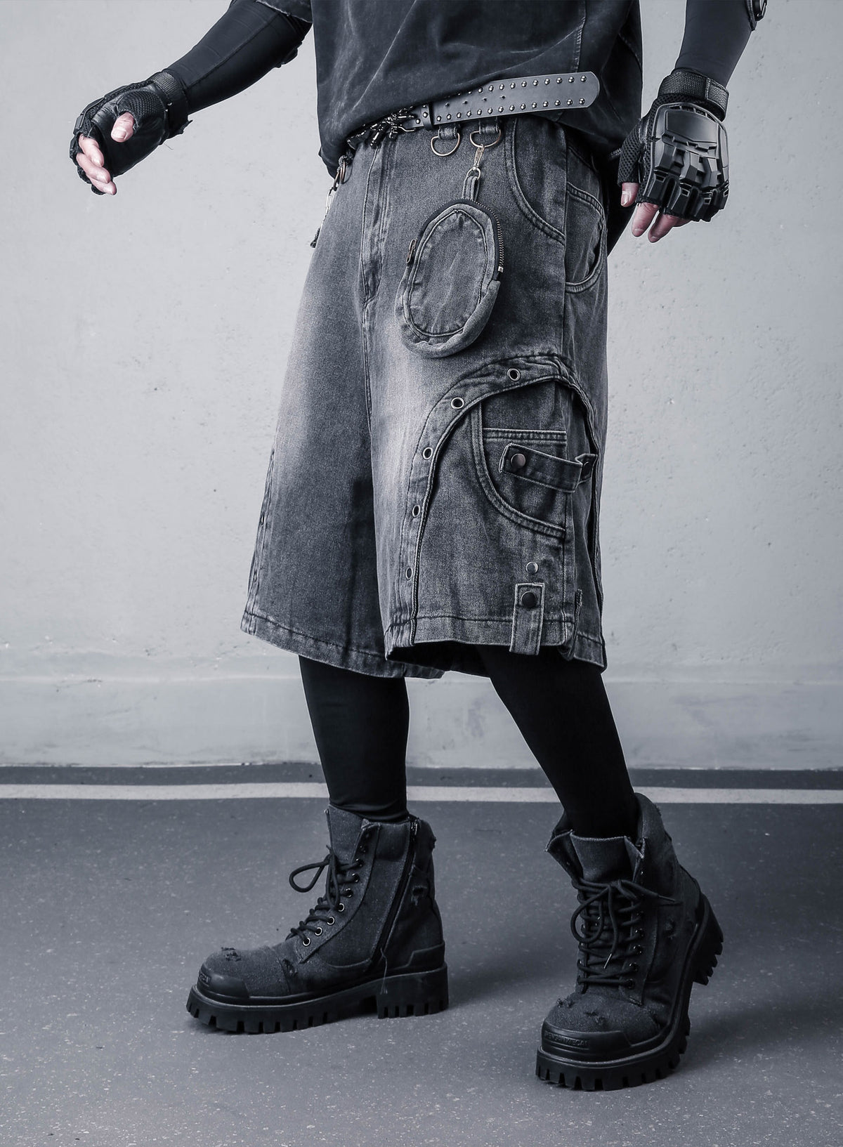 The Vintage Wash 3D Cargo Jorts