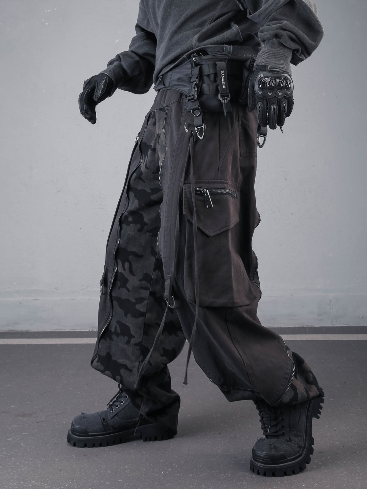 The Anarchy Camo Baggy Trouser