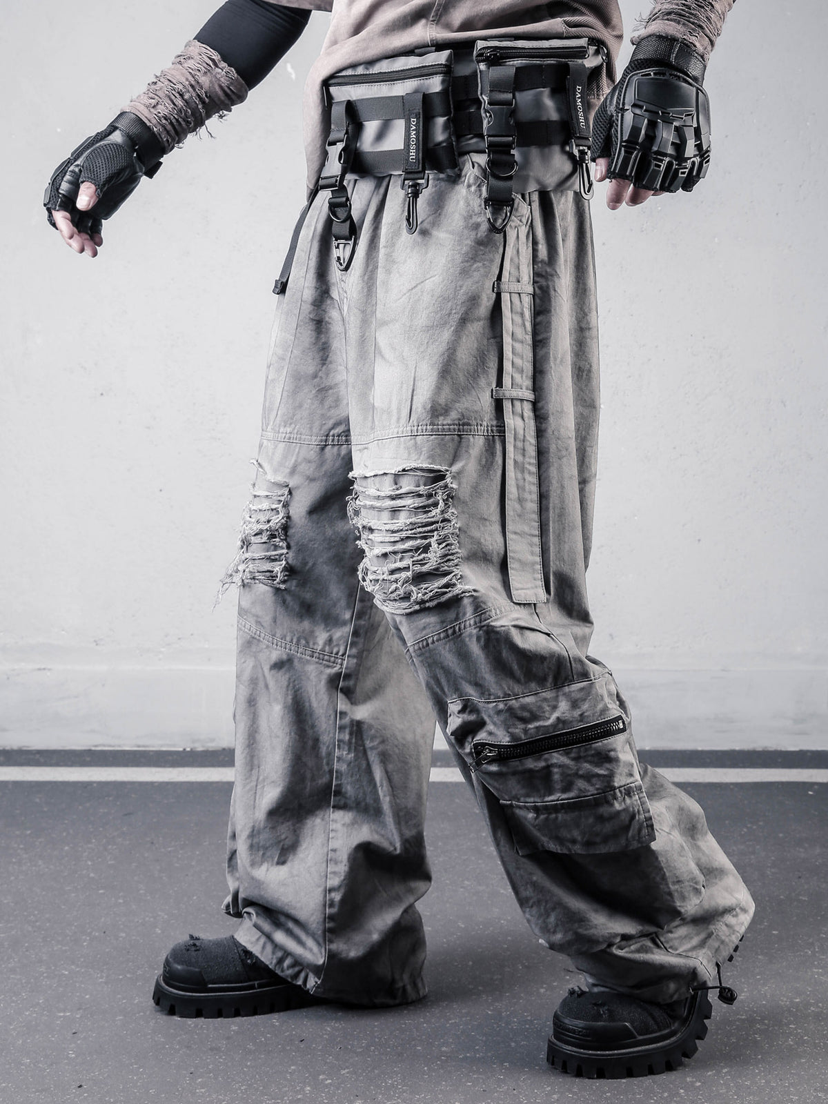 The Destroyed Vintage Wash Denim
