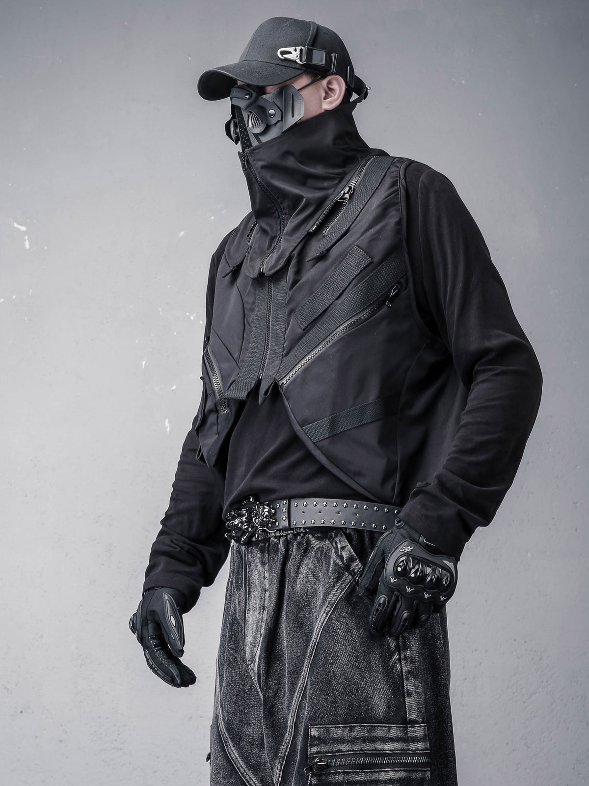 Heavy Techwear Multi-Pocket Vest