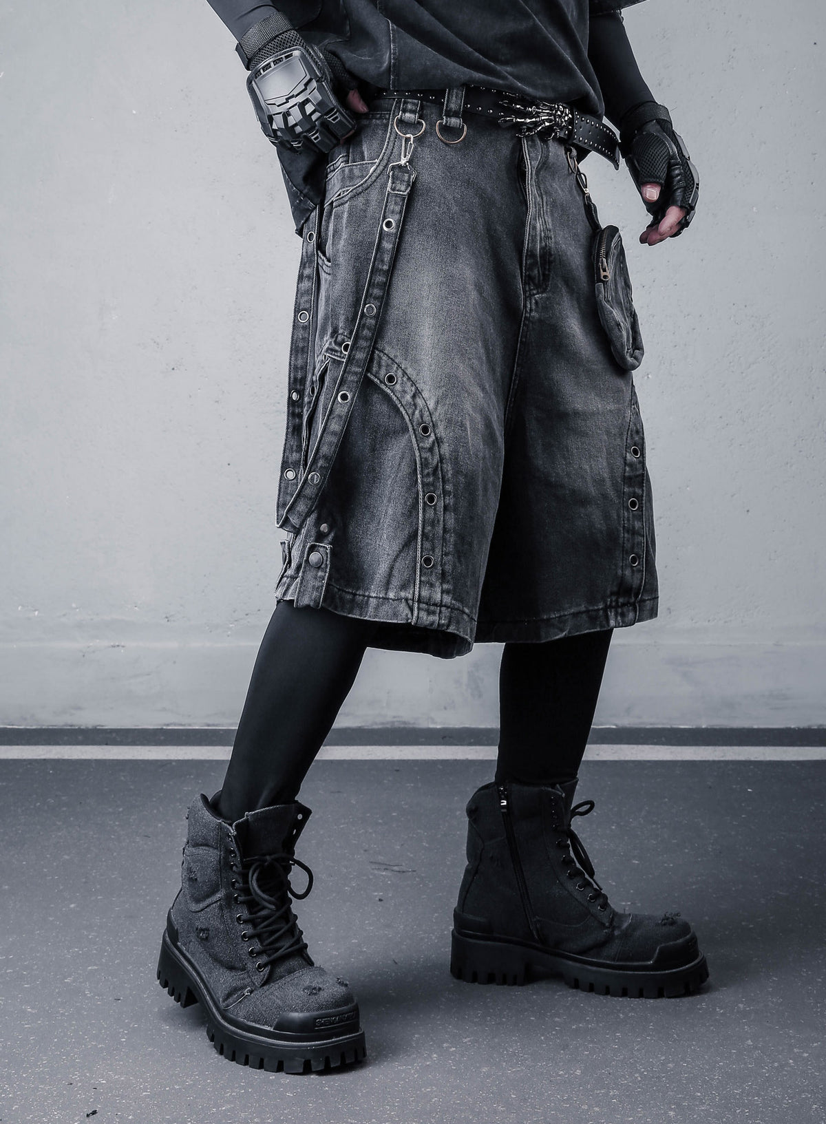 The Vintage Wash 3D Cargo Jorts