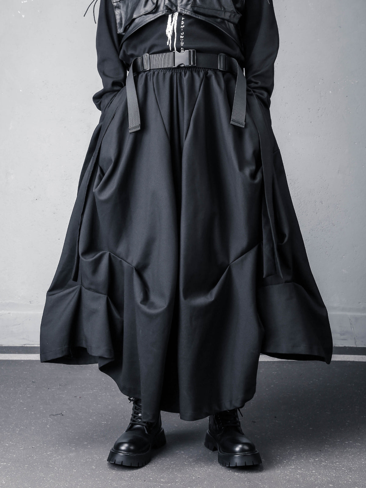 Yamamoto Hakama Wide-Leg Trousers