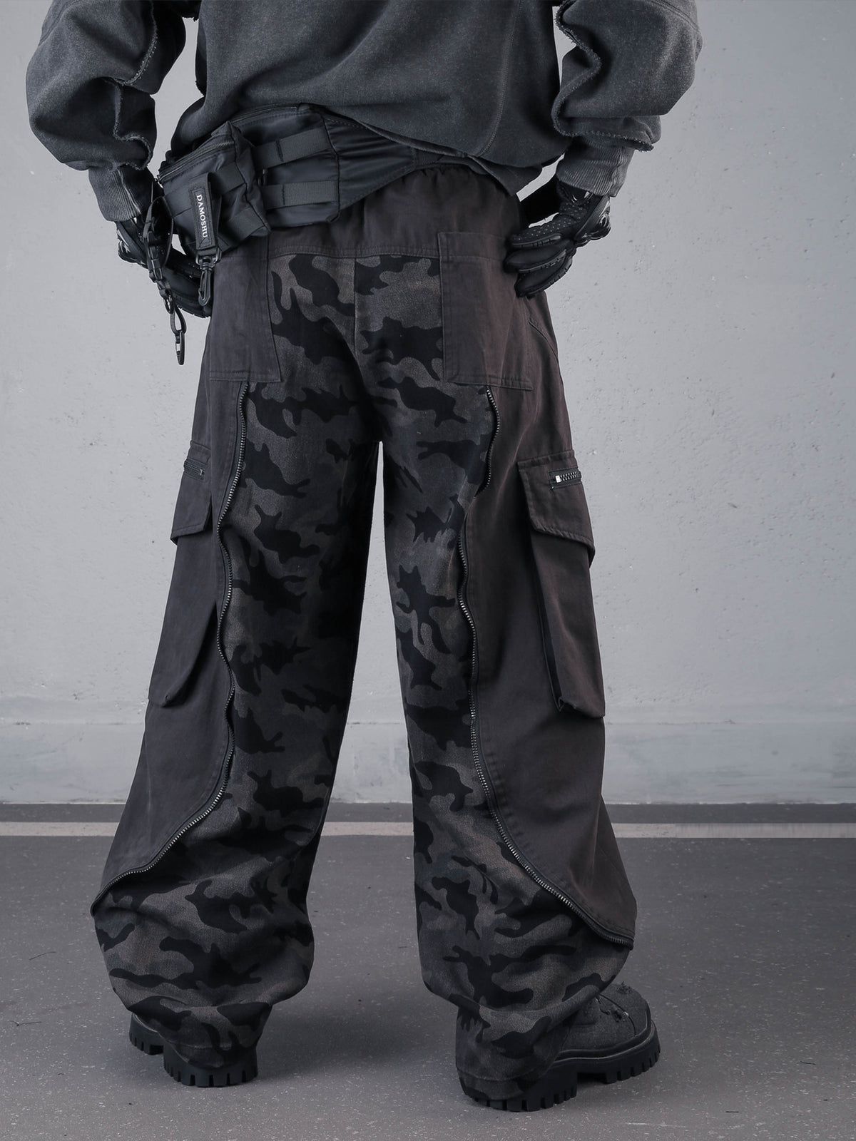 The Anarchy Camo Baggy Trouser