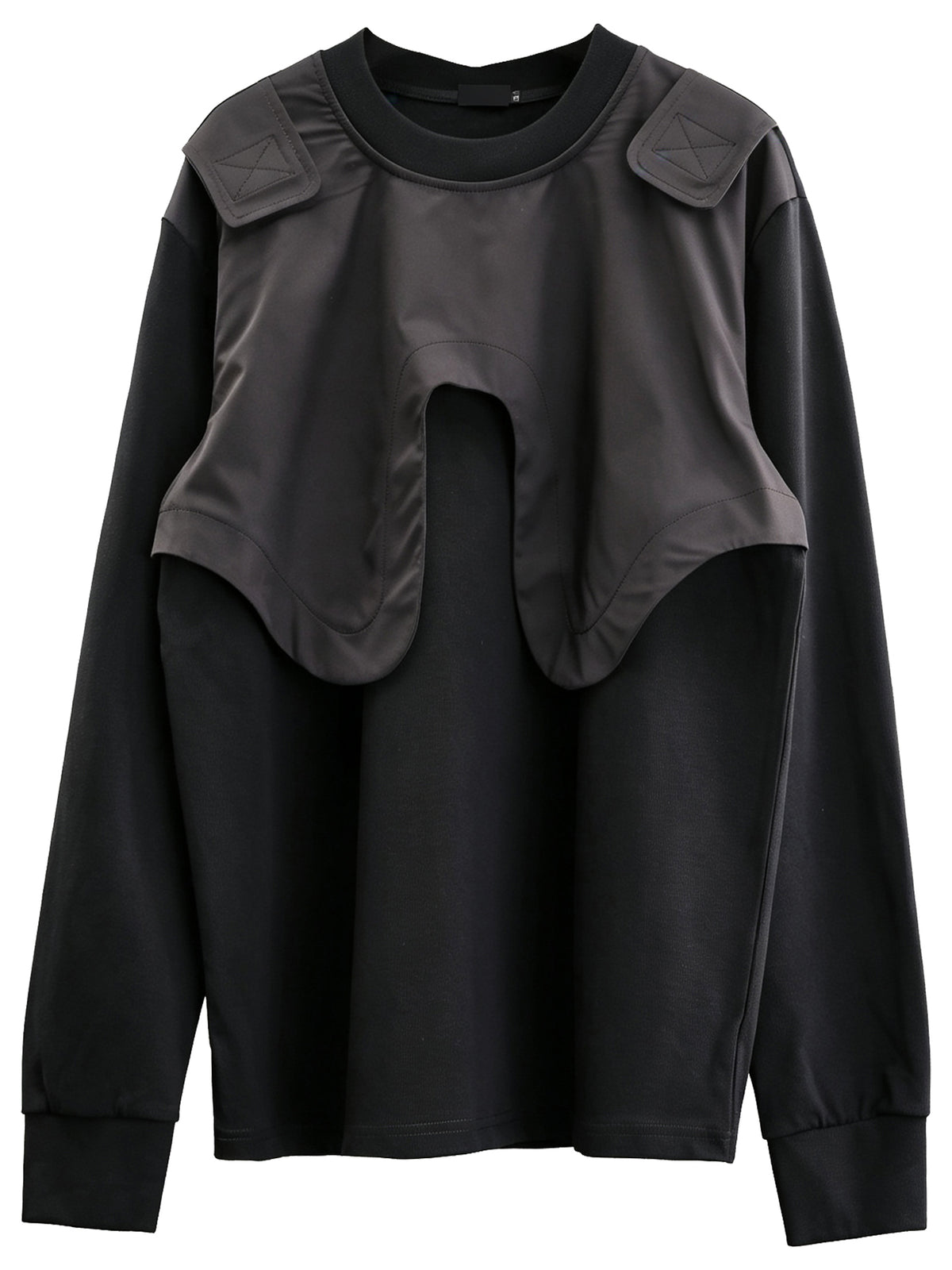 The Deconstructed Paneled Hybrid Pullover