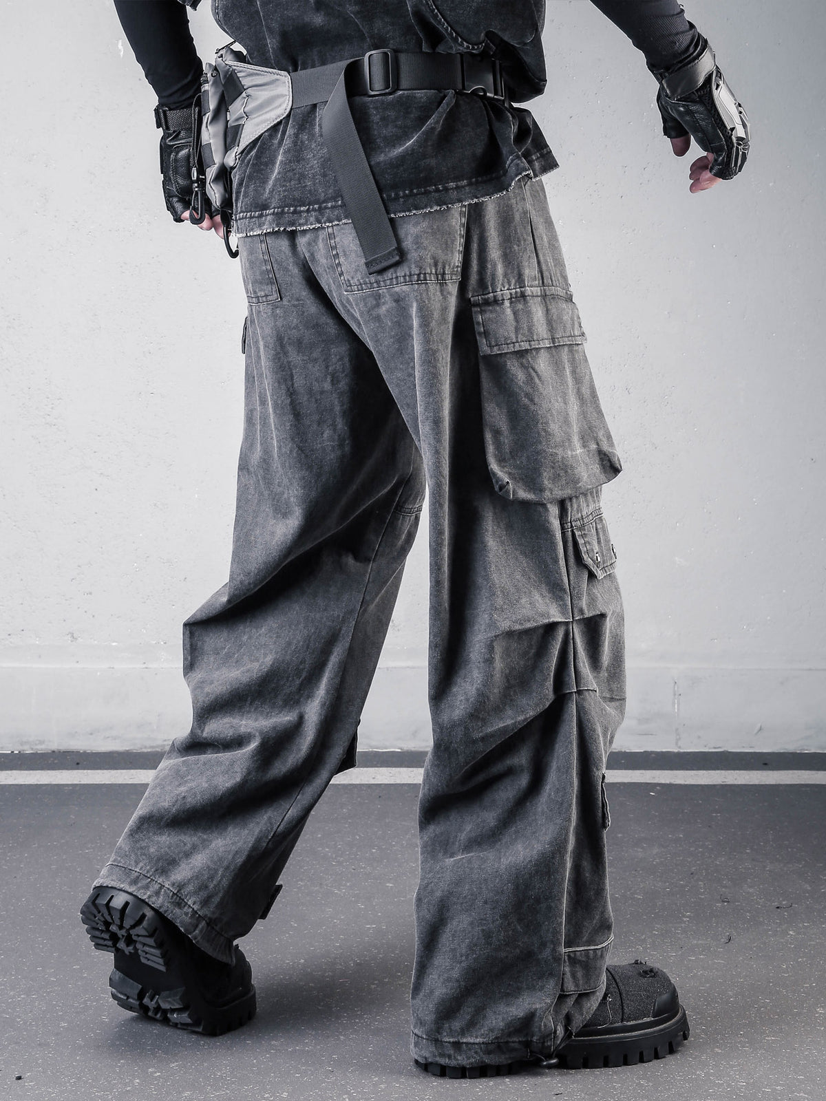 The Vintage Wash 3D Cargo Denim