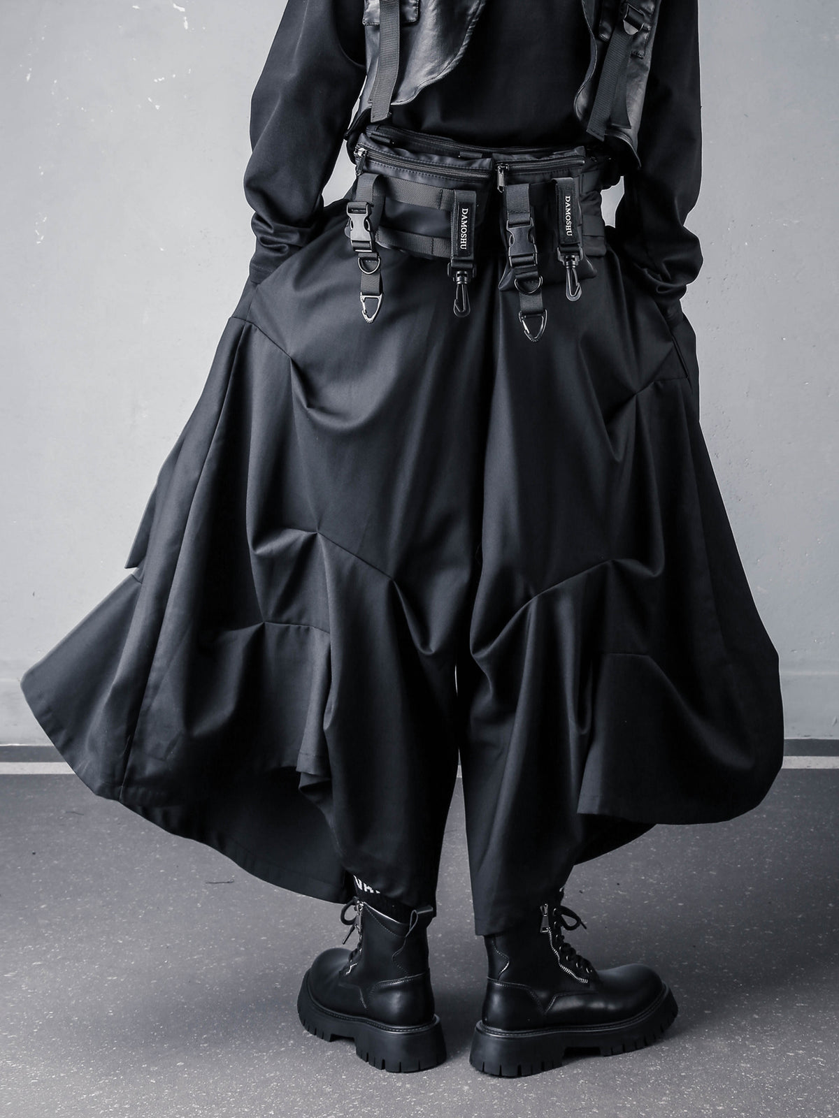 Yamamoto Hakama Wide-Leg Trousers