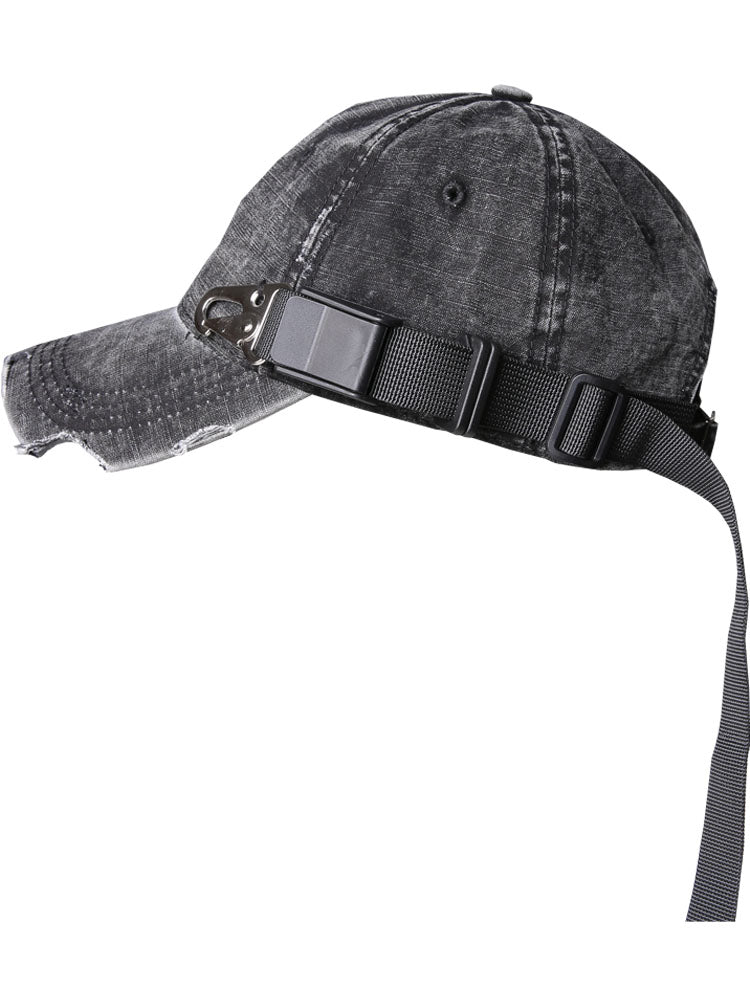 Washed Distressed Baseball Cap