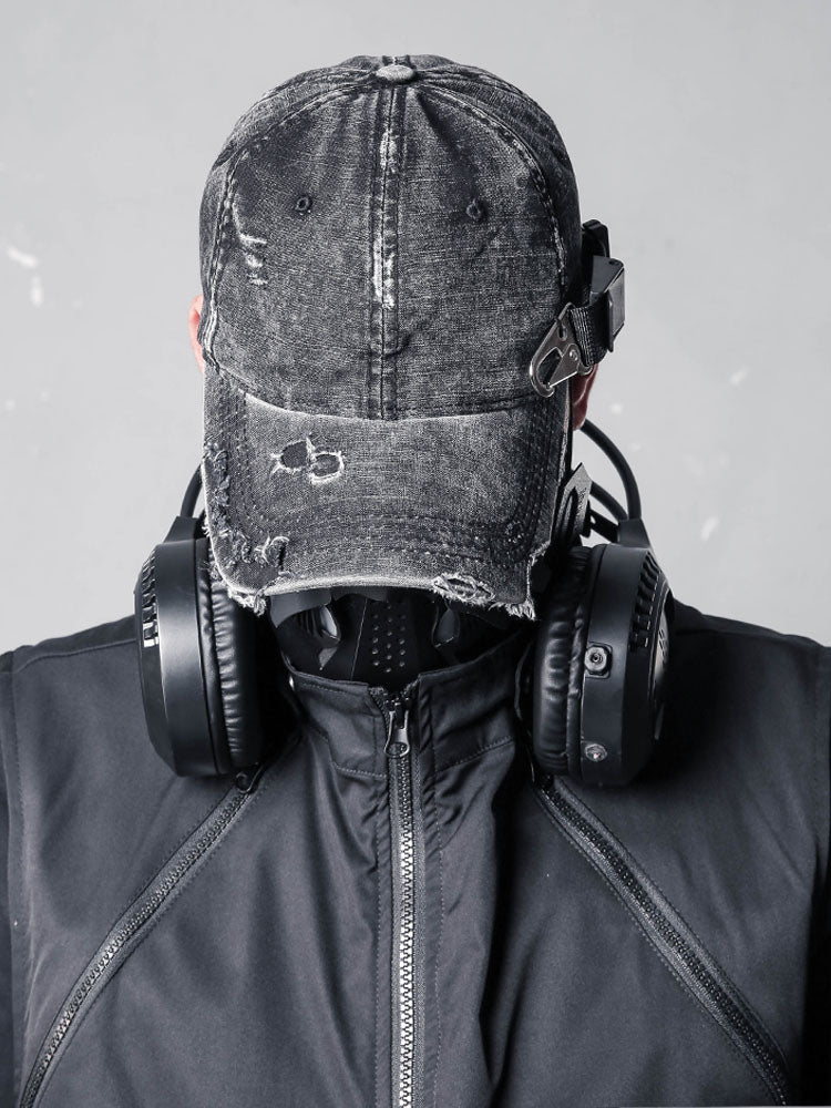 Washed Distressed Baseball Cap