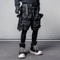 Techwear Multi-Pocket Cargo Shorts